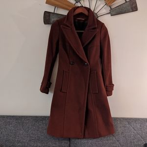 French Comptoir Des Cottoniers Burgundy Peacoat